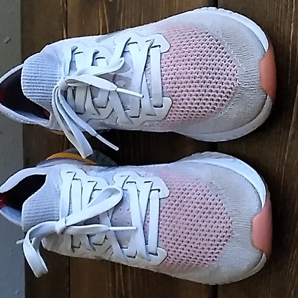 Nike epic react flyknit 2 aluminum blue/silver/pink - Picture 6 of 10